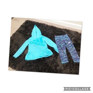 Baby Girl 2T Adidas 2 Pc Outfit :)